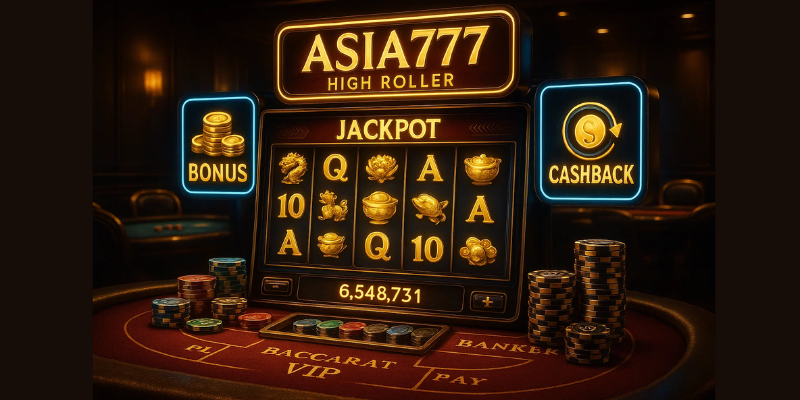 Asia777 High Roller Bonus – Bonus VIP Eksklusif & Promo Kasino (1)
